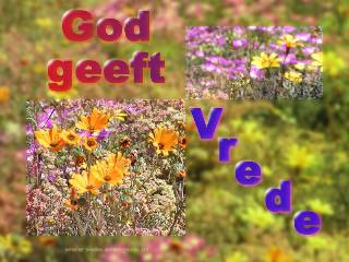 God geeft Vrede