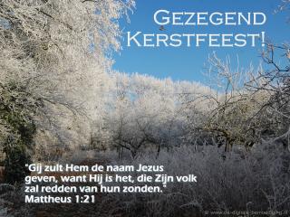 Gezegend Kerstfeest