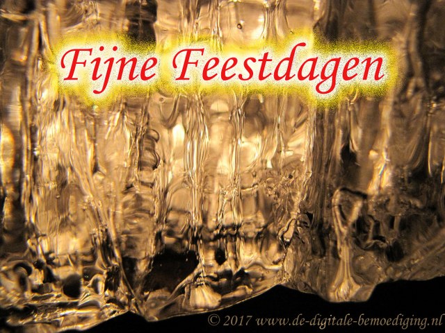 Fijne Feestdagen